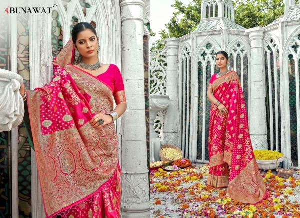 Bunawat Manbhari Heavy Banarasi Silk Saree Collection